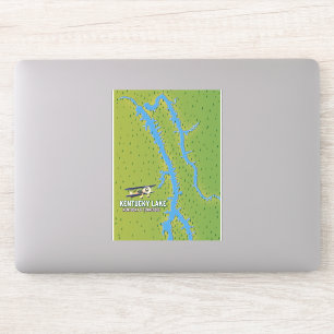 Kentucky Lake USA MAp