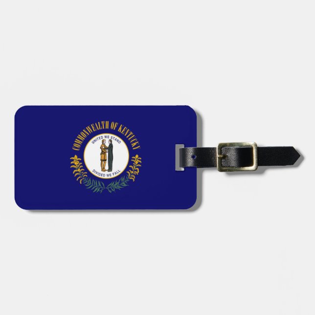 Kentucky Luggage Tag (Front Horizontal)