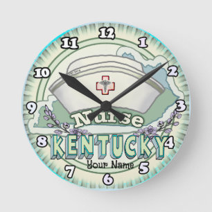 Kentucky Nurse  Round Clock