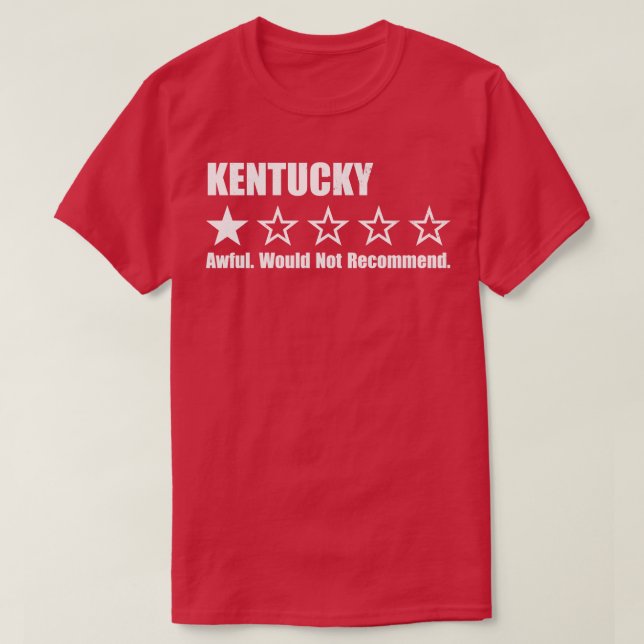 Kentucky One Review TShirt 1 (Design Front)