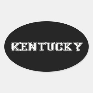 Kentucky Oval Sticker