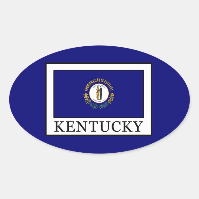 Kentucky Oval Sticker (Front)
