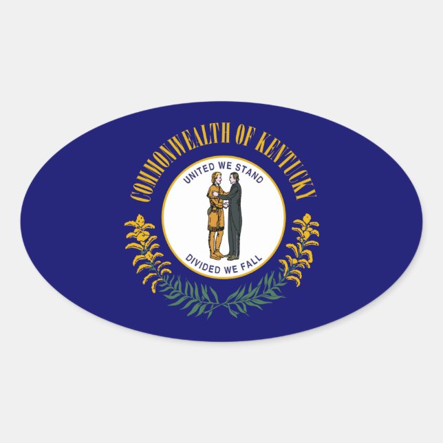Kentucky Oval Sticker (Front)