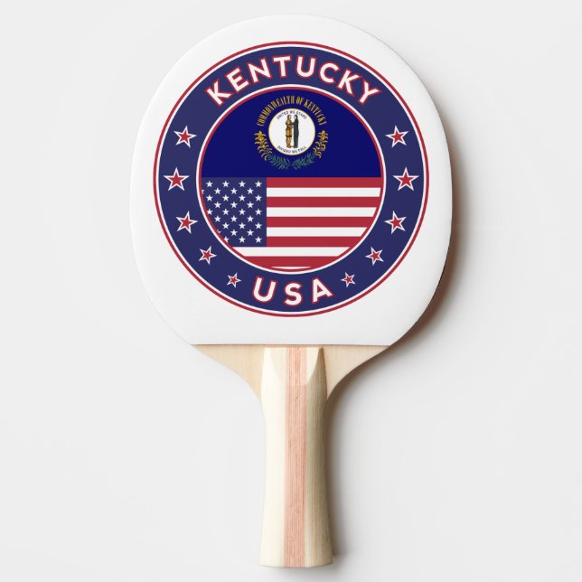 Kentucky Ping Pong Paddle (Front)