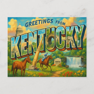 KENTUCKY Postcard