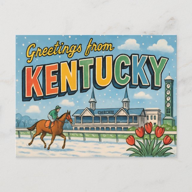 KENTUCKY Postcard (Front)