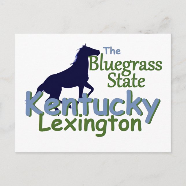 KENTUCKY POSTCARD (Front)