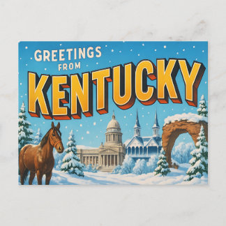 KENTUCKY Postcard