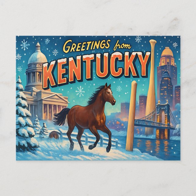 KENTUCKY Postcard (Front)