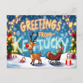 KENTUCKY Postcard