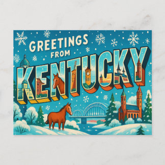 KENTUCKY Postcard