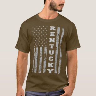 Kentucky Pride American Flag T-Shirt