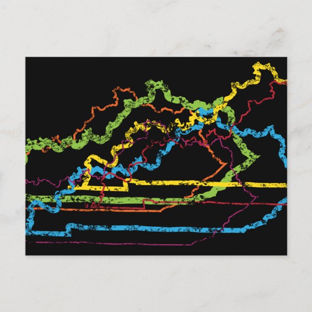 kentucky pride blur postcard (Front)