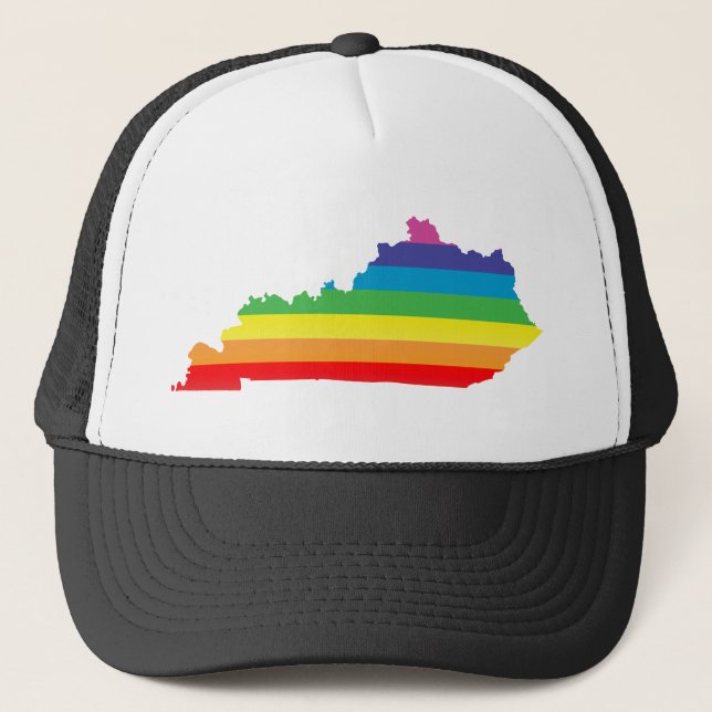 kentucky pride. trucker hat (Front)