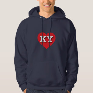 Kentucky Red Heart - I love KY Hoodie