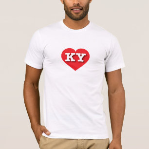 Kentucky Red Heart - I love KY T-Shirt
