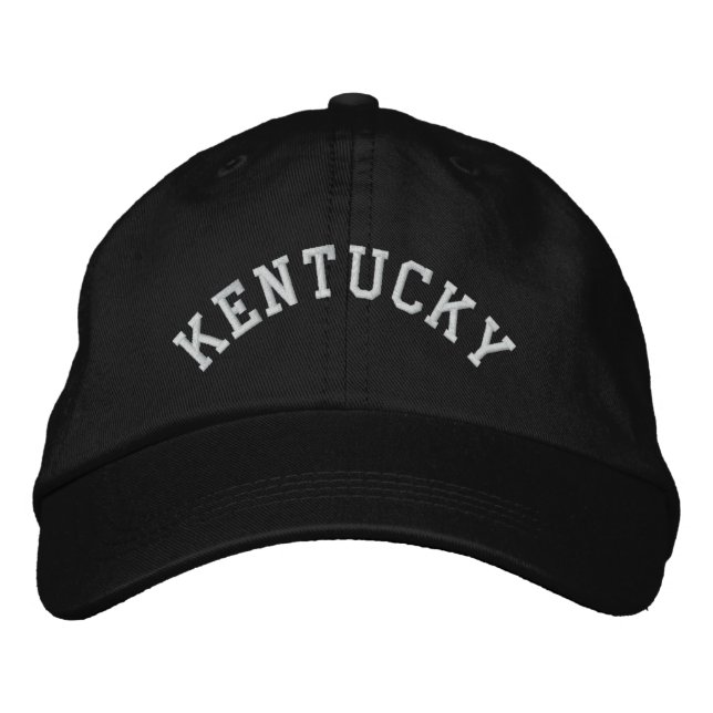 Kentucky State Embroidered Hat (Front)