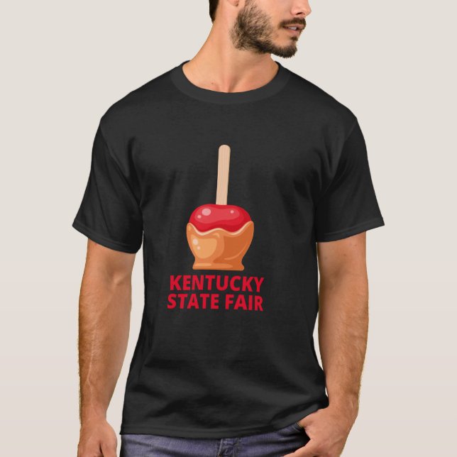 Kentucky State Fair Caramel Apple Candy County Fai T-Shirt (Front)
