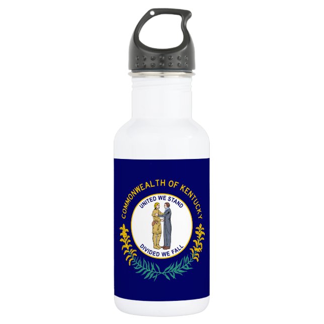 Kentucky State Flag 532 Ml Water Bottle (Front)