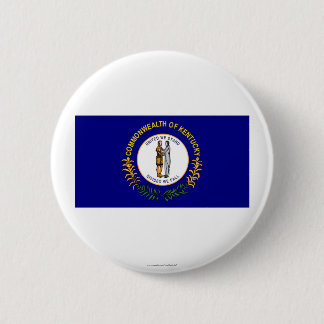 Kentucky State Flag 6 Cm Round Badge