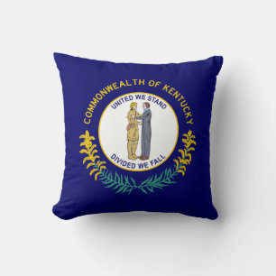 Kentucky State Flag Cushion
