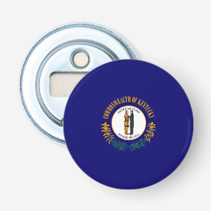 Kentucky State Flag Design Bottle Opener