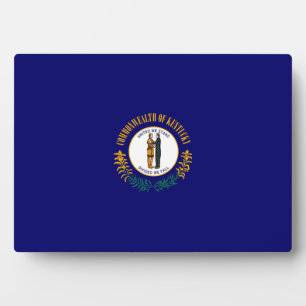 Kentucky State Flag Design Plaque