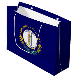 Kentucky State Flag Large Gift Bag