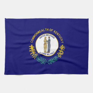 Kentucky State Flag Tea Towel