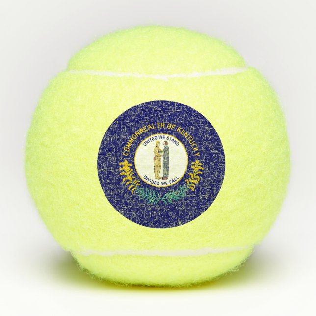 Kentucky State Flag Tennis Balls (Front)