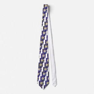 Kentucky state flag text tie