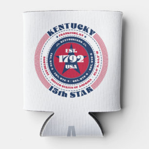 Kentucky State Pride Monogram Cooler