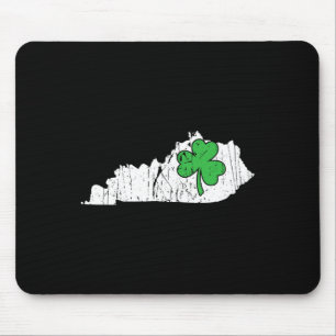 Kentucky State St. Patrick's Day Kentucky Green Sh Mouse Mat
