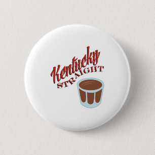Kentucky Straight 6 Cm Round Badge