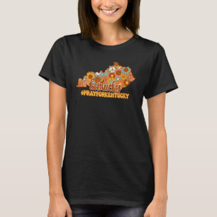 Kentucky Strong Pray For Kentucky Groovy For Man W T-Shirt