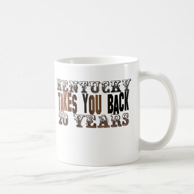 Kentucky t-shirt coffee mug (Right)