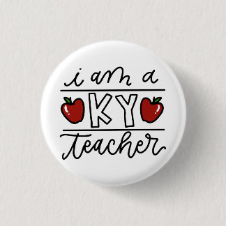 Kentucky Teacher Button