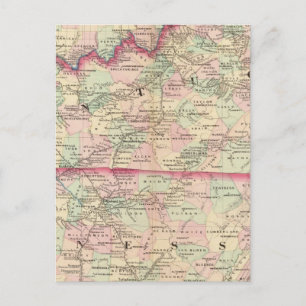 Kentucky, Tennessee Postcard