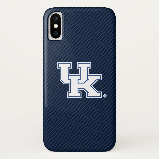 Kentucky | UK Carbon Fibre Pattern Case-Mate iPhone Case (Back)