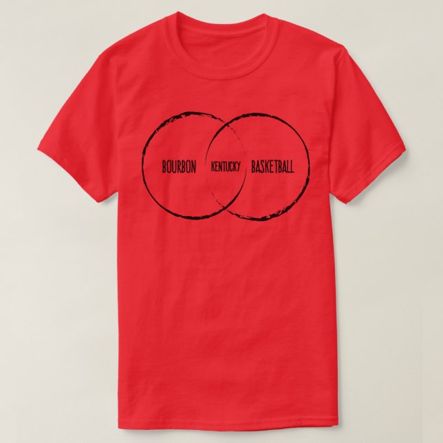 Kentucky Venn Diagram TShirt 1 (Design Front)