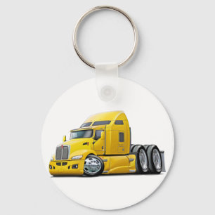 Kenworth 660 Yellow Truck Key Ring