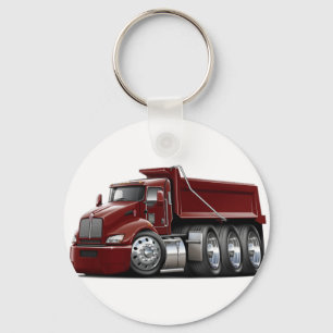 Kenworth T440 Maroon Truck Key Ring