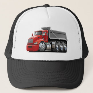 Kenworth T440 Red-Grey Truck Trucker Hat