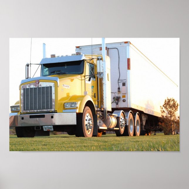 Kenworth trucking poster (Front)