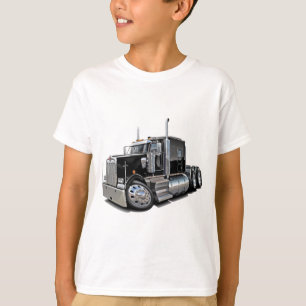 Kenworth w900 Black Truck T-Shirt