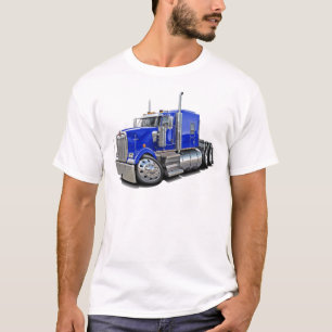 Kenworth w900 Blue Truck T-Shirt