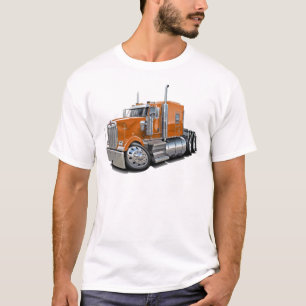 Kenworth w900 Orange Truck T-Shirt