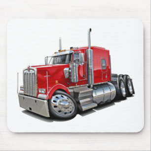 Kenworth w900 Red Truck Mouse Mat