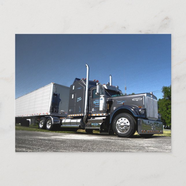 Kenworth W900A Aero #2 Postcard (Front)