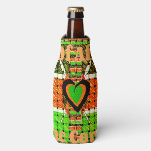 Kenya: All of Africa in One Country - Woven Flag  Bottle Cooler